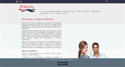 Desktop Screenshot of editorial-publicia.com